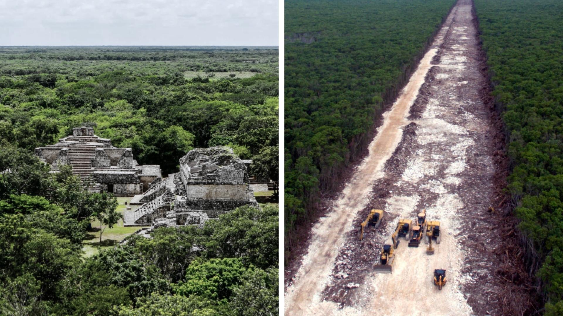 Massive Mexican Rail Project Reveals Ancient Maya City